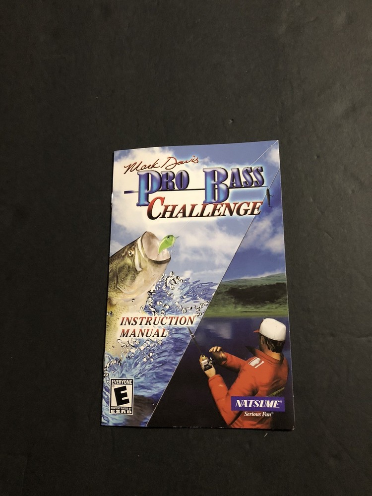 mark davis pro bass challenge ps2 Manual Only