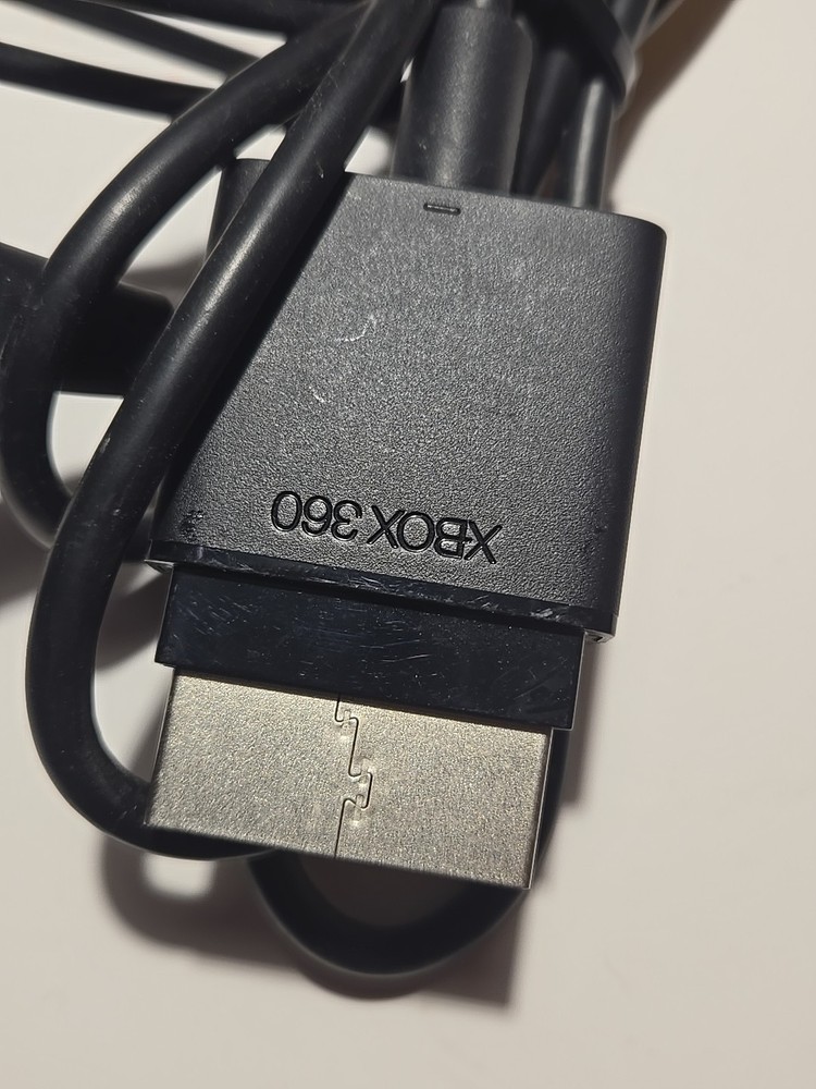 Microsoft Xbox 360 AV Audio Video Cable Composite RCA Replacement Cable