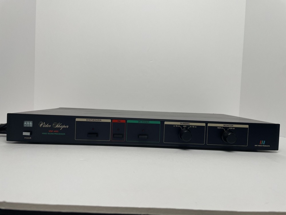 ADC Video Shaper VSP-400 Video Sound Processor Synthesizer Tested