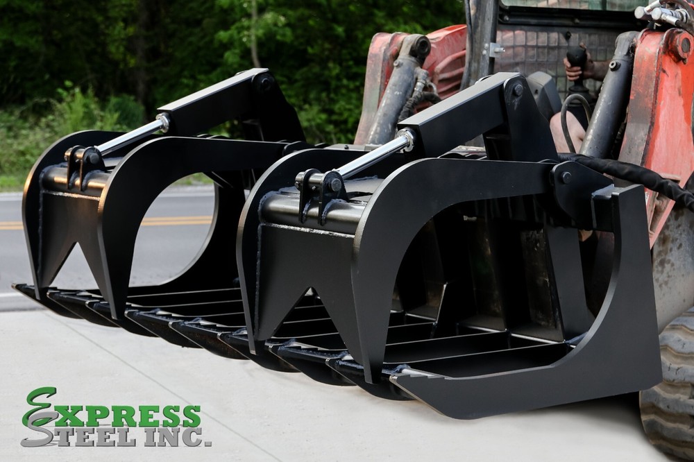 72" XHD GRAPPLE FITS SKID STEER LOADER QUICK ATTACH - LOCAL PICK UP