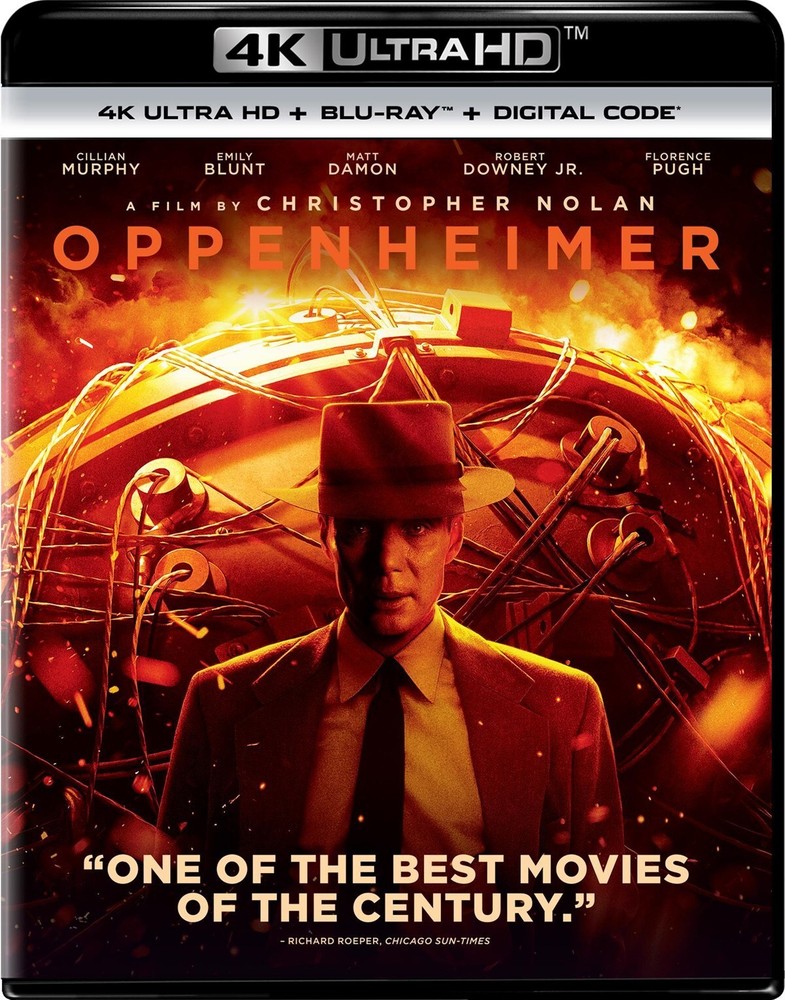Oppenheimer 4K UHD Blu-ray NEW