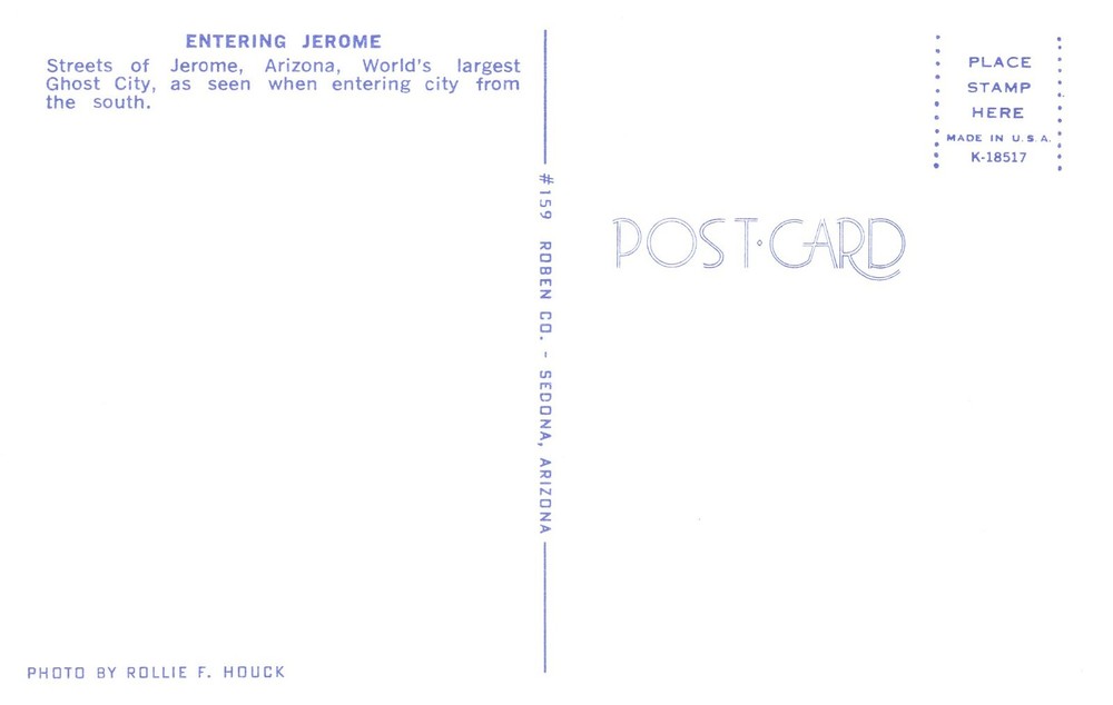 ENTERING JEROME, AZ - PC4244