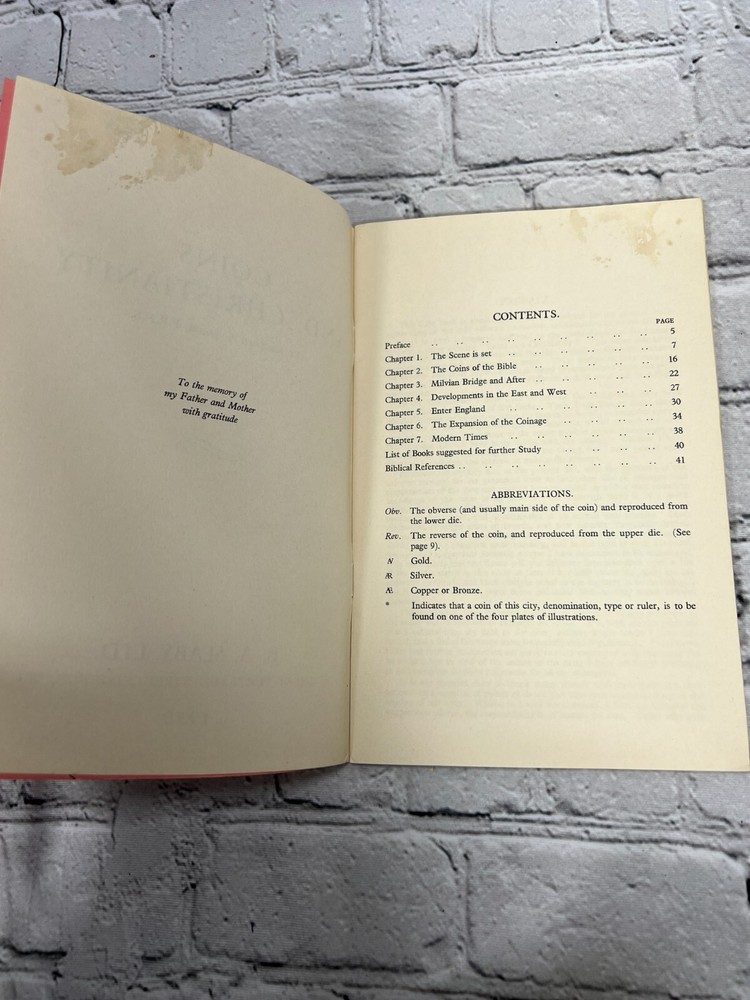 Coins and Christianity By Kenneth Jacob [Seaby's Numismatic Publications · 1959]