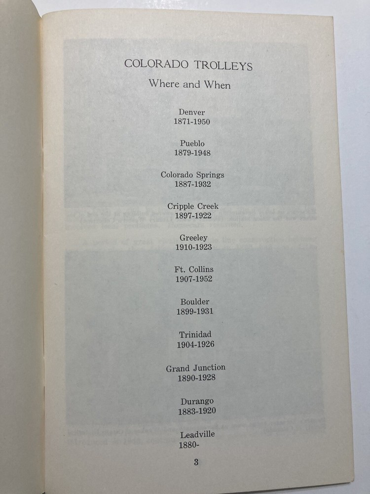 Colorado Trolleys - Leland Feitz
