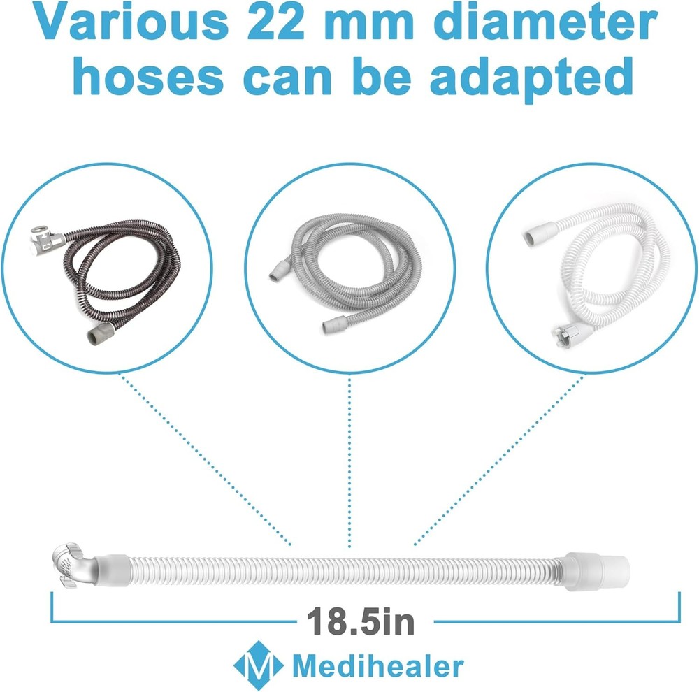 Medihealer CPAP Hose Connector 2 Pack for Wisp Quick Release