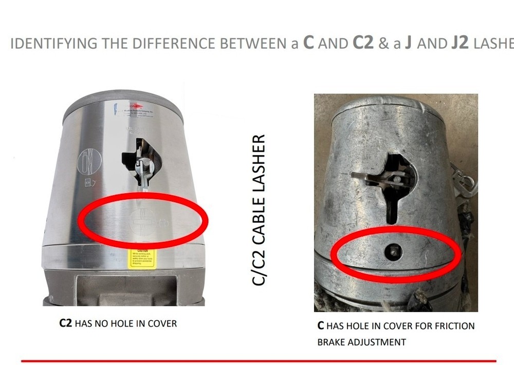 Cable Lasher C ONLY Front Plate New