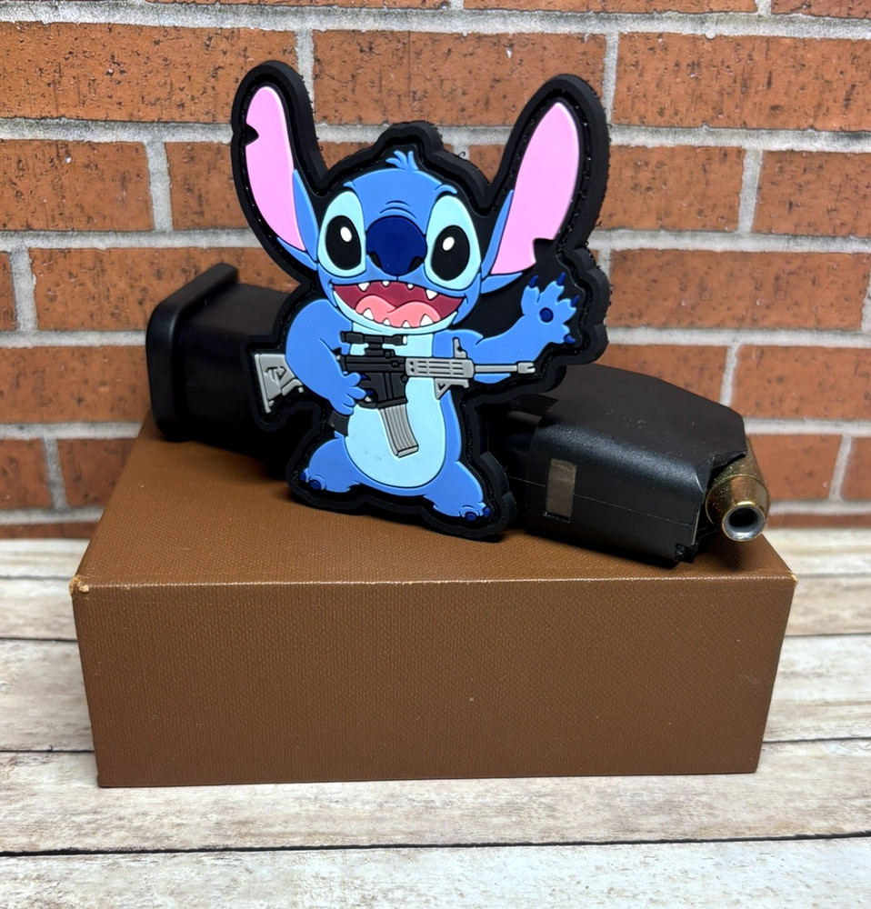 Tactical Morale PVC Patch - Alien 626 Patch - I Choose Violence Gun Alien Patch