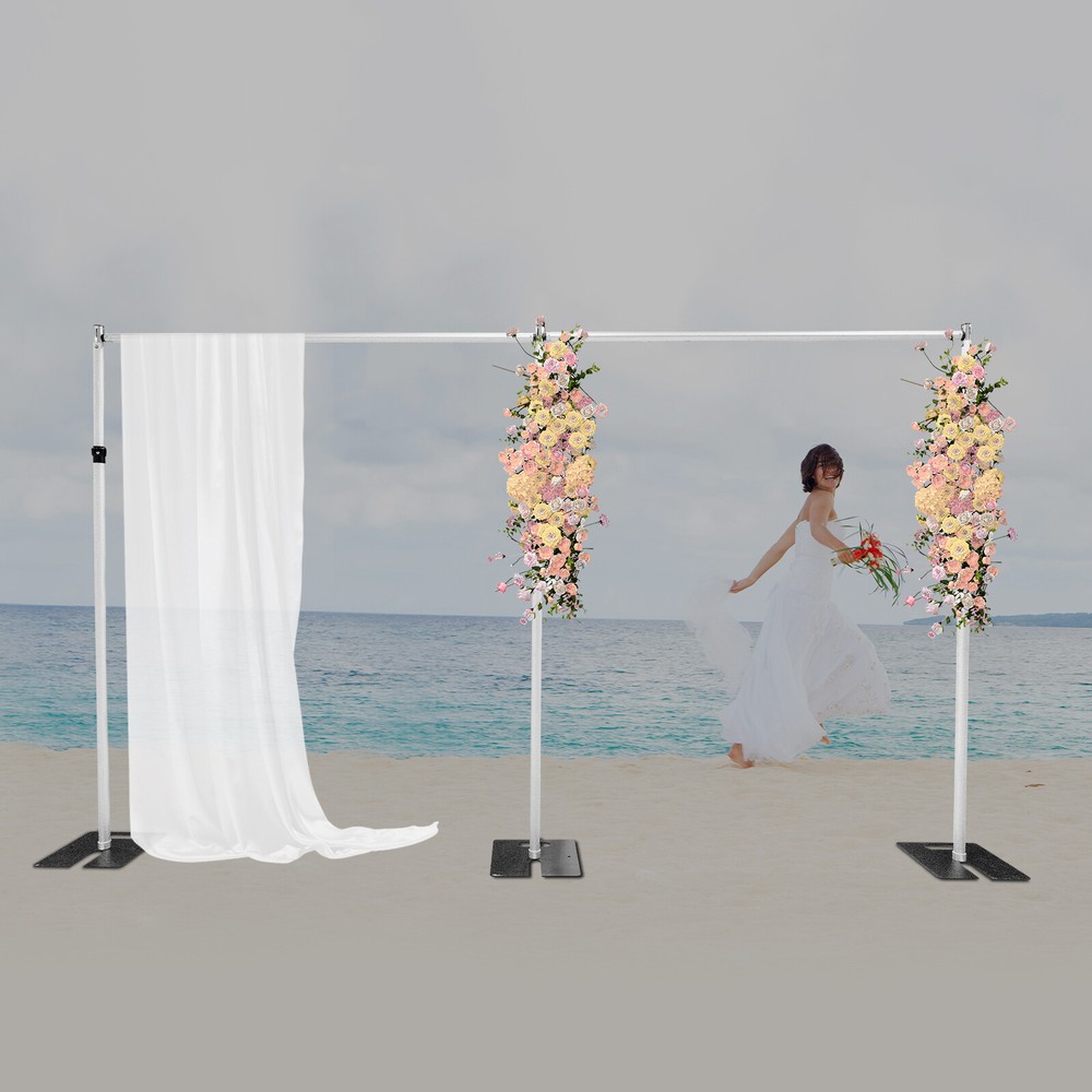 Pipe and Drape Backdrop Stand Kit, Drape Stand kit, Adjustable Backdrop Stand