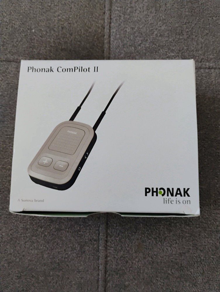 Phonak Compilot II Bluetooth Streamer Remote Control | IN ORIGINAL BOX