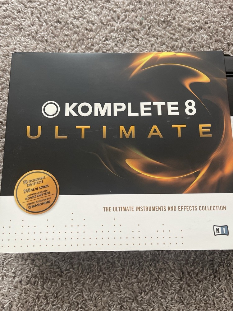 Native Instruments Komplete 8 Ultimate USB Samples & Loops 50 Instruments 13,00…