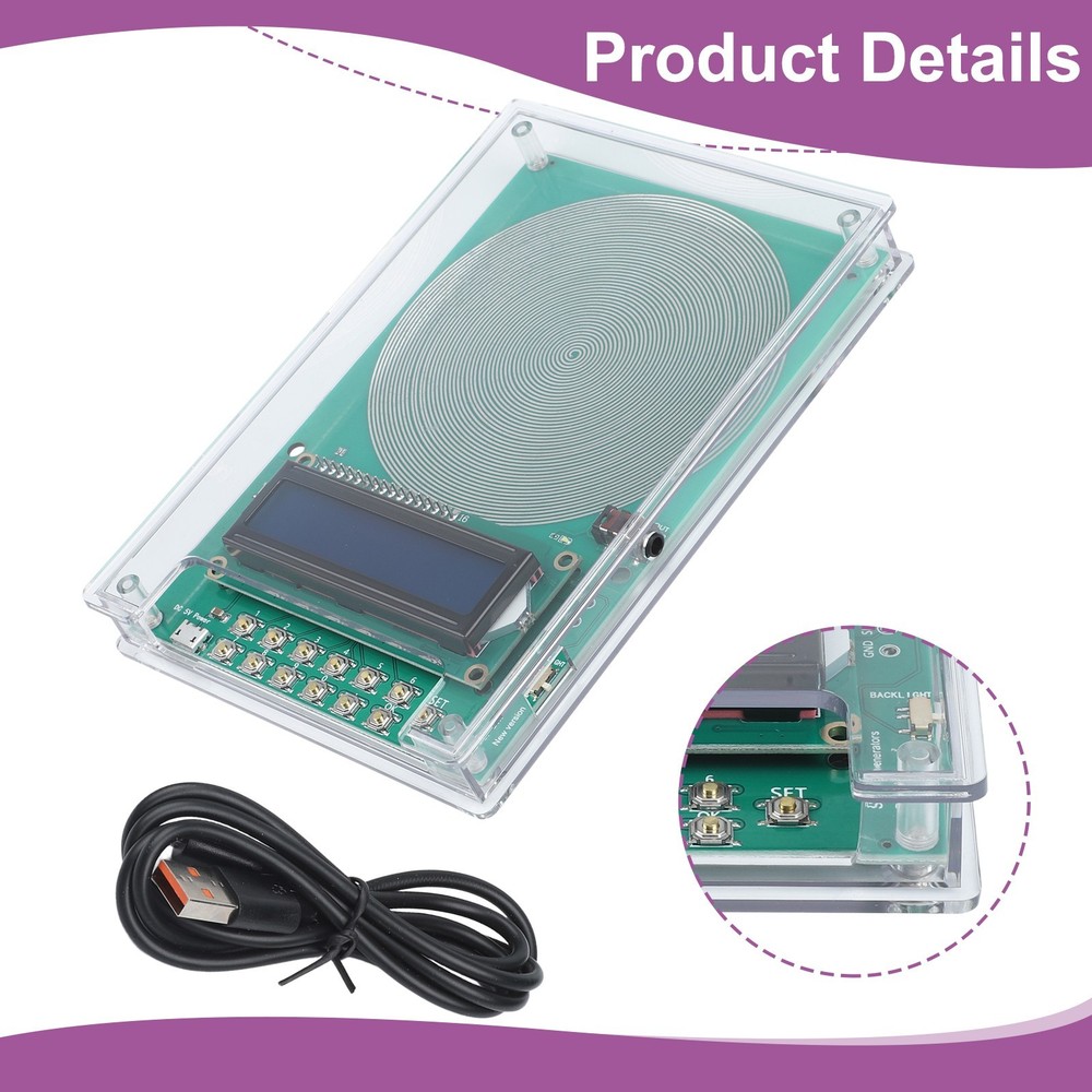 Frequency Generator V2 Custom Adjustable 7.83Hz SchumannWave Resonance Device