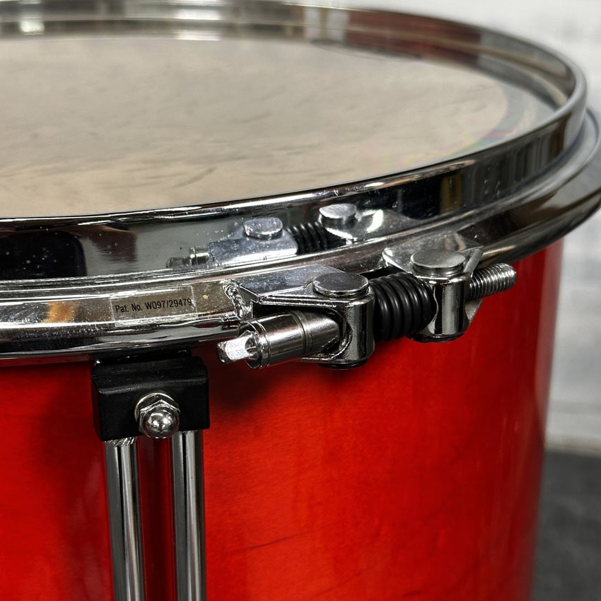 Used Arbiter 5pc Drum Set Cherry Wood - Good