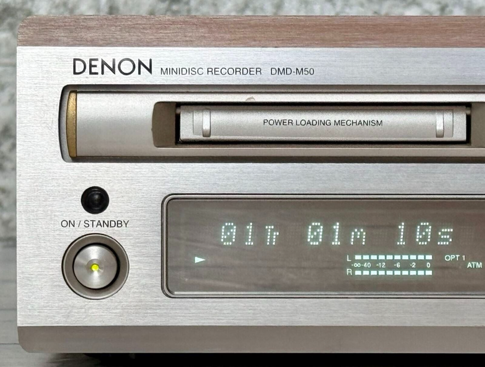 DENON DMD-M50 MINI DISC Recorder MD Deck Player