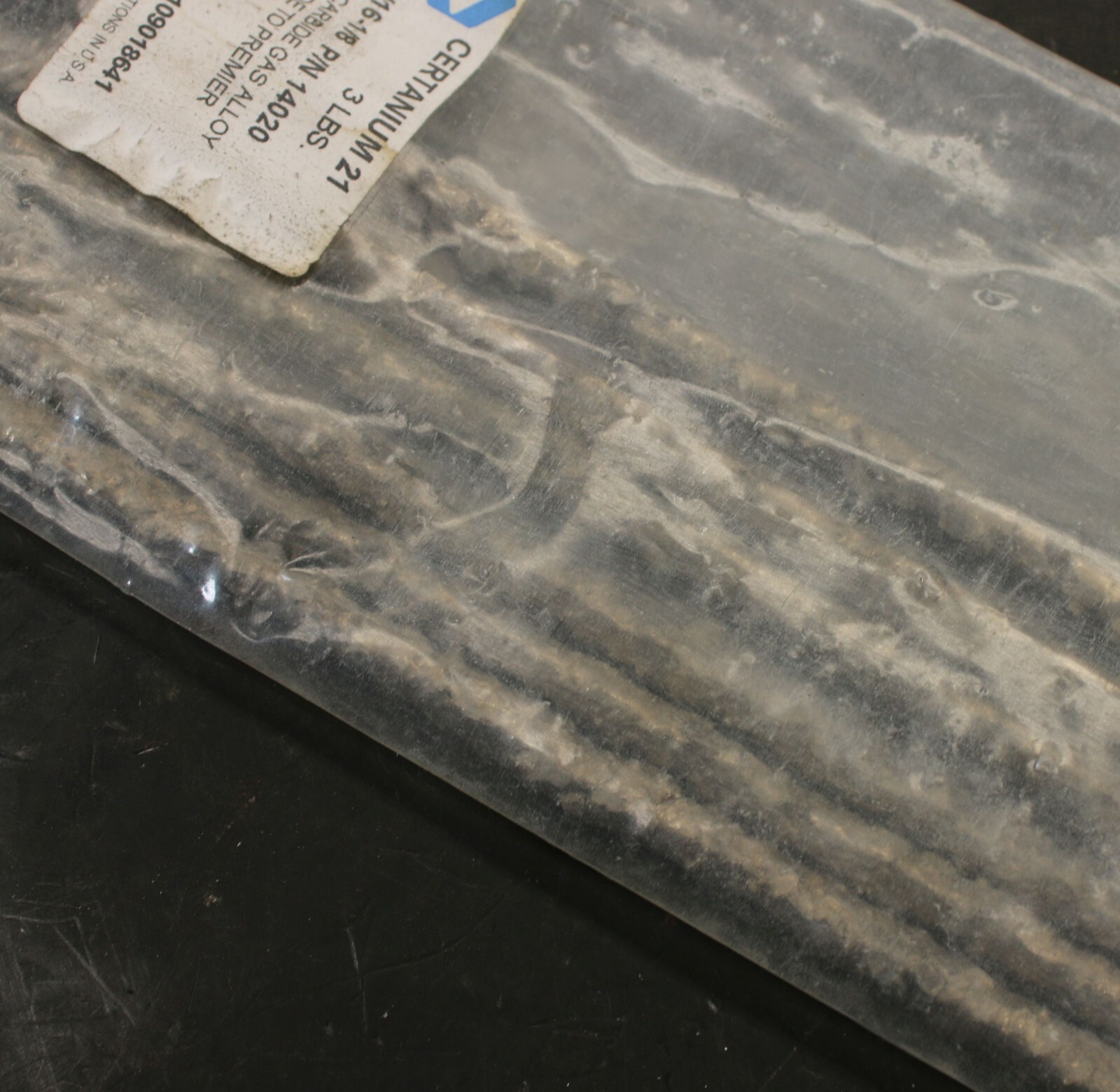 3 lbs Certanium 21C 1/8"-3/16" Tungsten Carbide Hardfacing Brazing Welding Rods