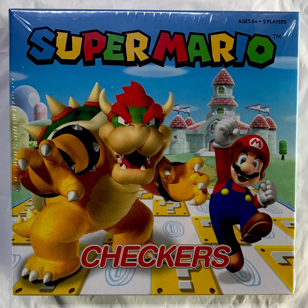 CHECKERS SUPER MARIO VS BOWSER INTL