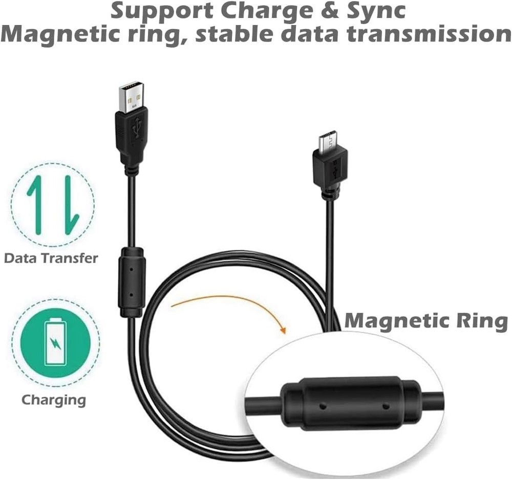 2Pack 10ft Charging Cable Compatible with PS4 Controller and Xbox One Controller