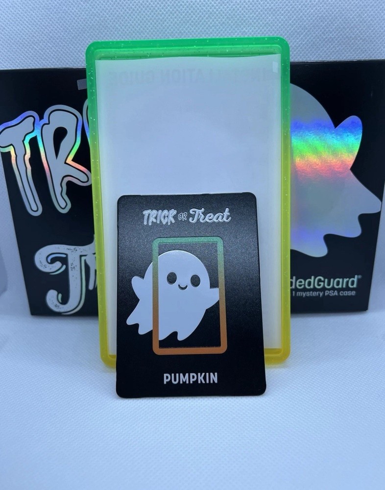 GradedGuard PSA Trick Or Treat Pumpkin Graded Case Guard Protector