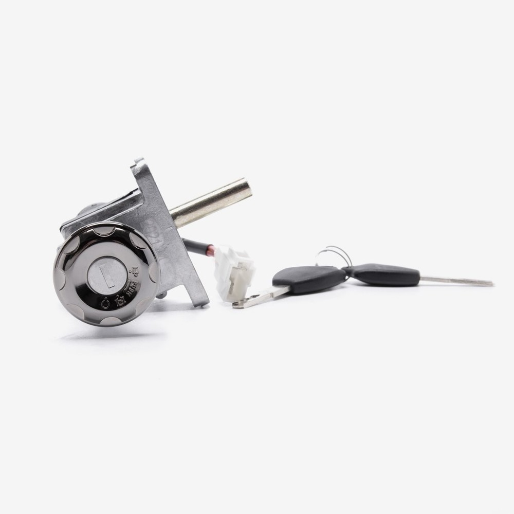 Lock Set Complete for LX08MAX-E5 Ignition Key Switch Scooter Black Durable KIT