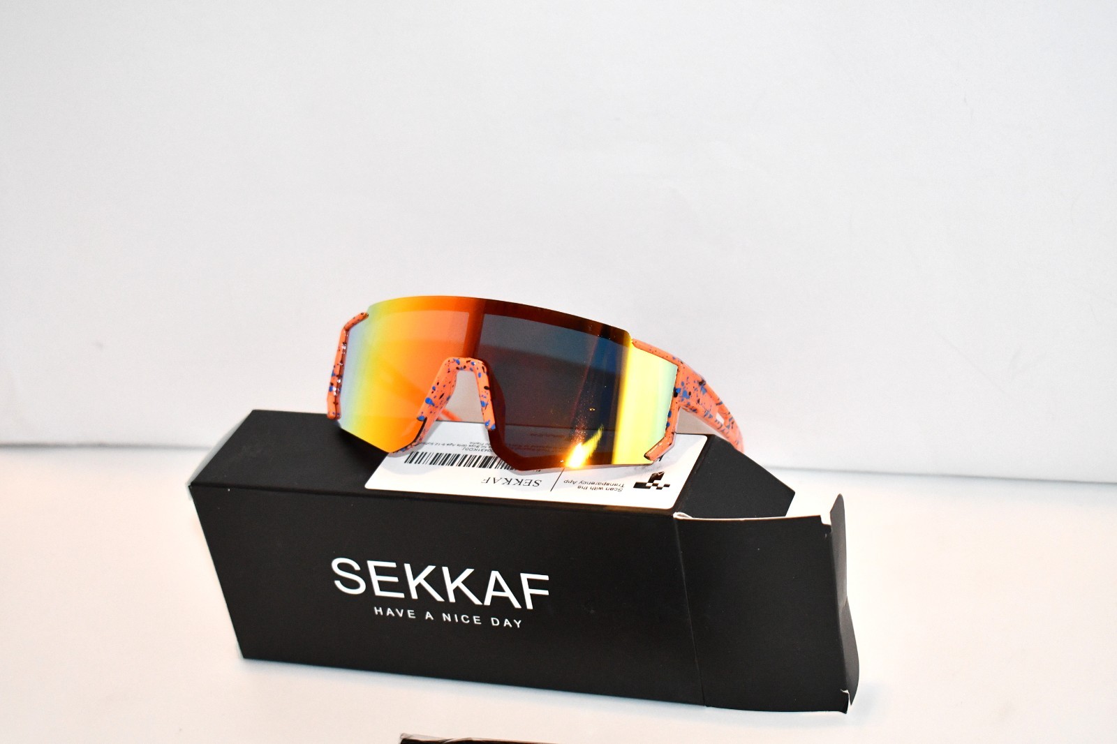SEKKAF Youth Baseball & Sports Sunglasses – Lightweight Polycarbonate Lens for K