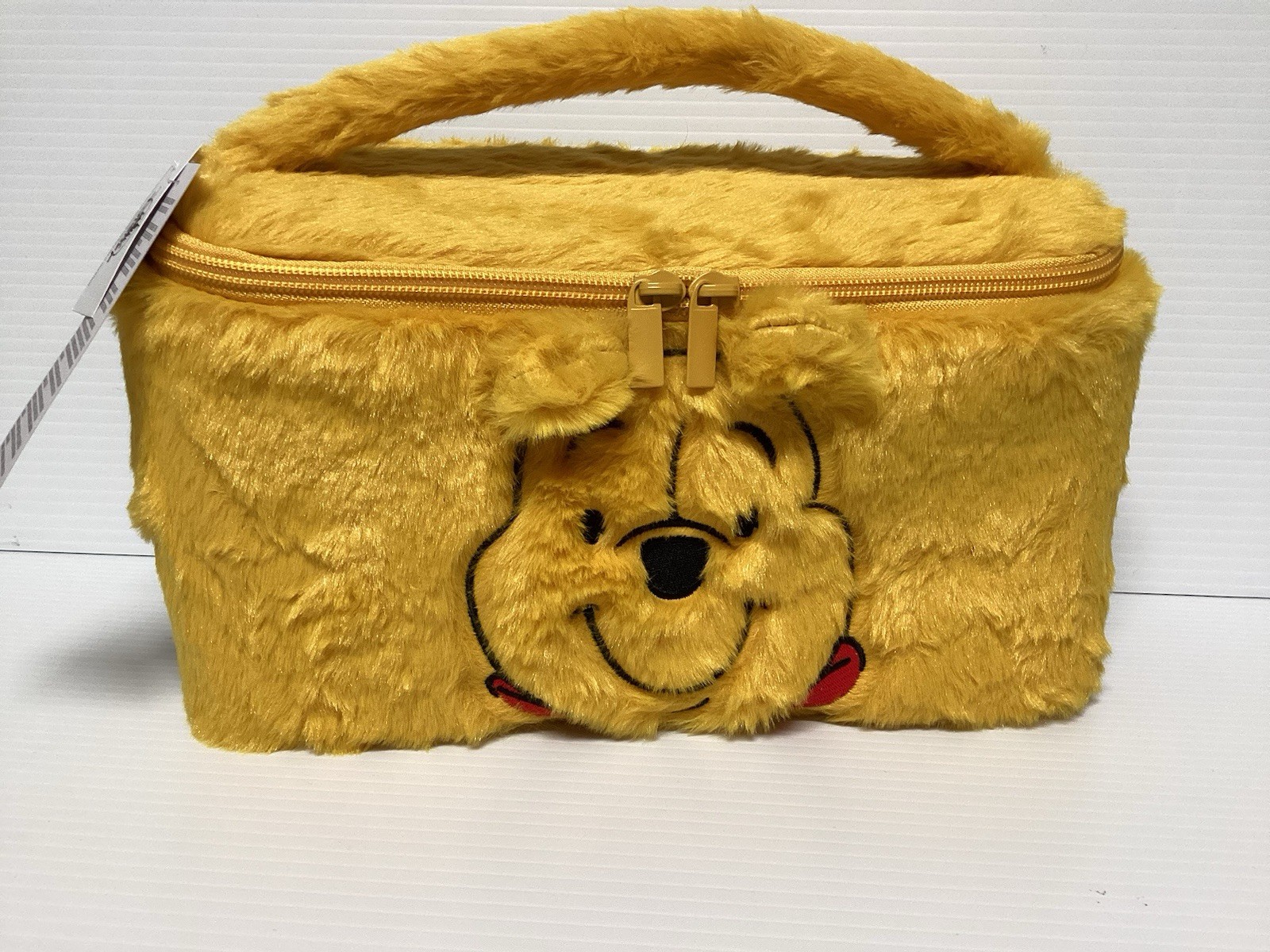 Disney Winnie The Pooh Fuzzy Cosmetics Bag New with Tag