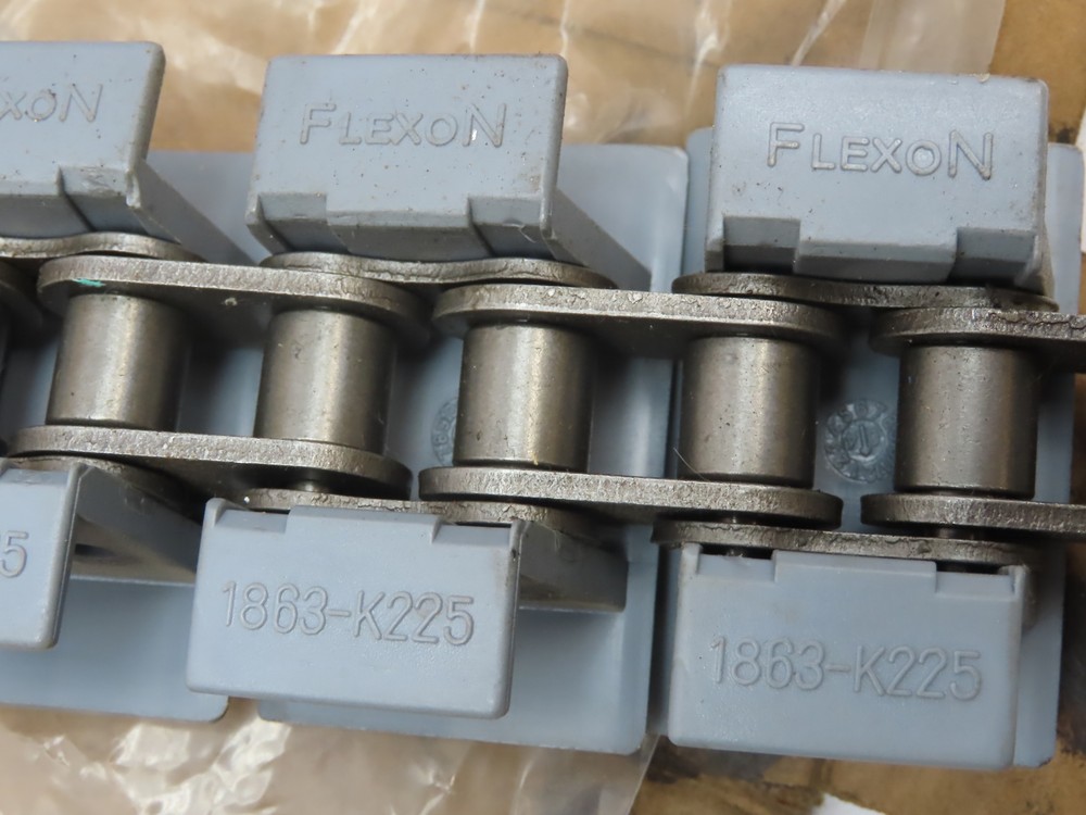 Flexon NG1863-K225 Elite Sideflexing Overlapping Plate Top Chains 10'