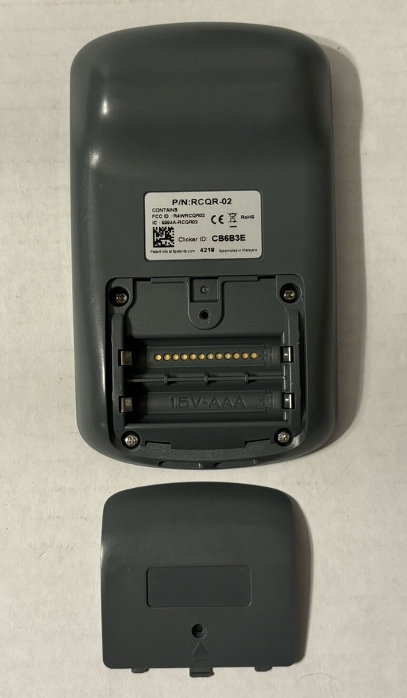 Turning Technologies QT2 Response Device Click ID: CB6B3E - Works