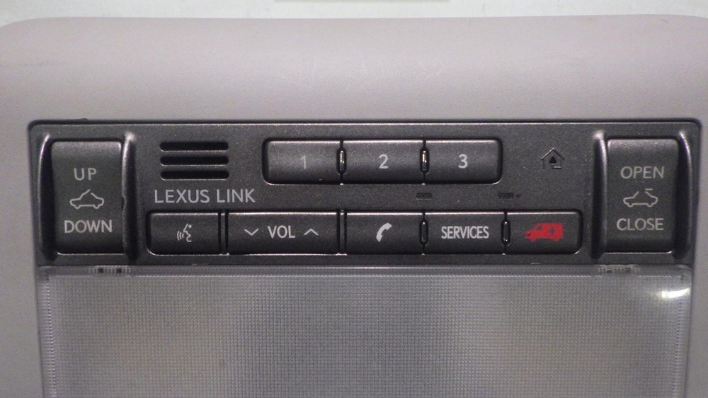 07 LEXUS LS460 Front Console roof