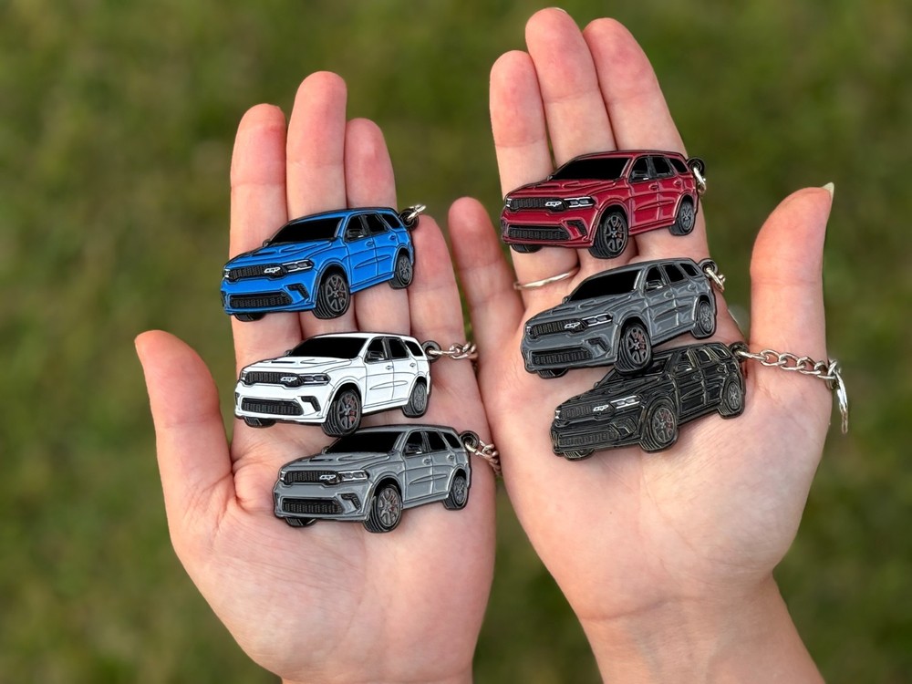 Dodge Durango Keychain – Officially Licensed - Accessories Key Chain RT SRT