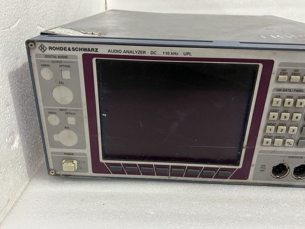 ROHDE & SCHWARZ DC...110KHZ UPL AUDIO ANALYZER