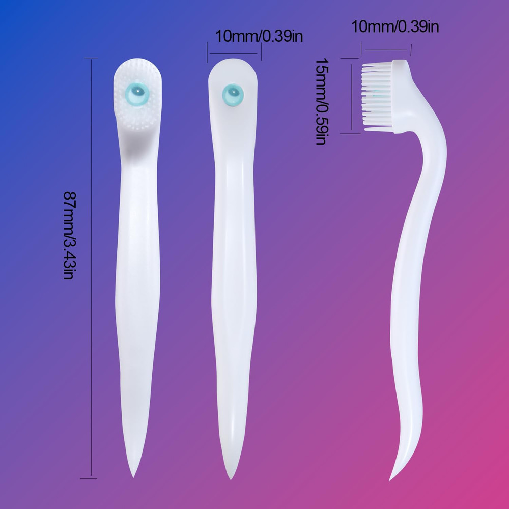 Mini Disposable Toothbrush, Pre-Pasted Toothbrushes with Toothpaste and Toothpic