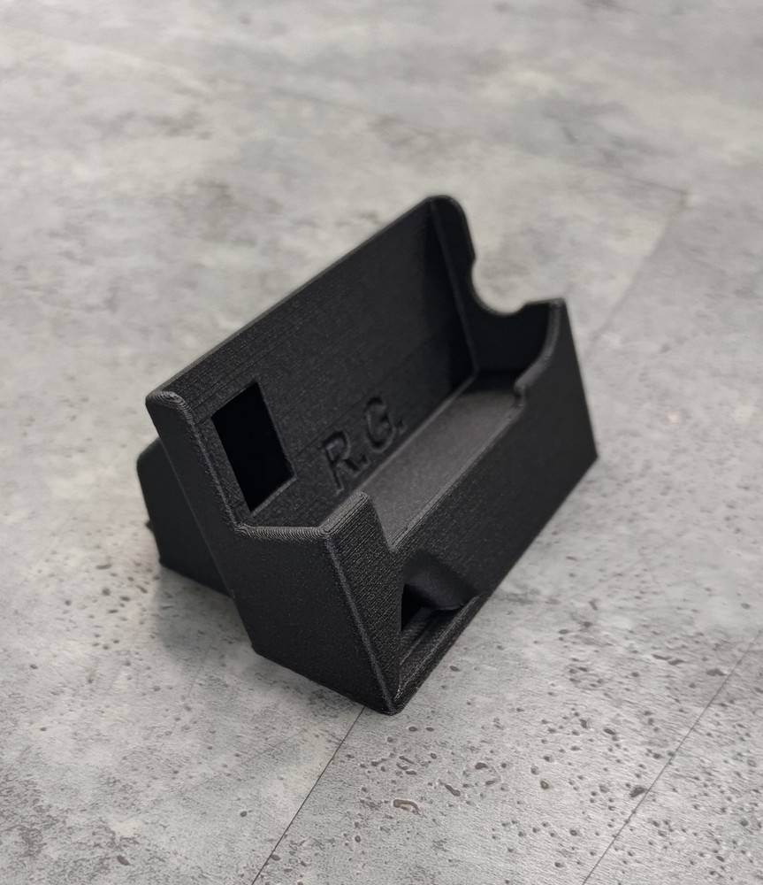 SI4732 Mini Stand – Black, Compact & Sturdy