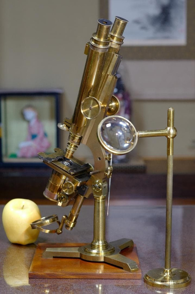 Antique Microscope Smith & Beck First Class Microscope