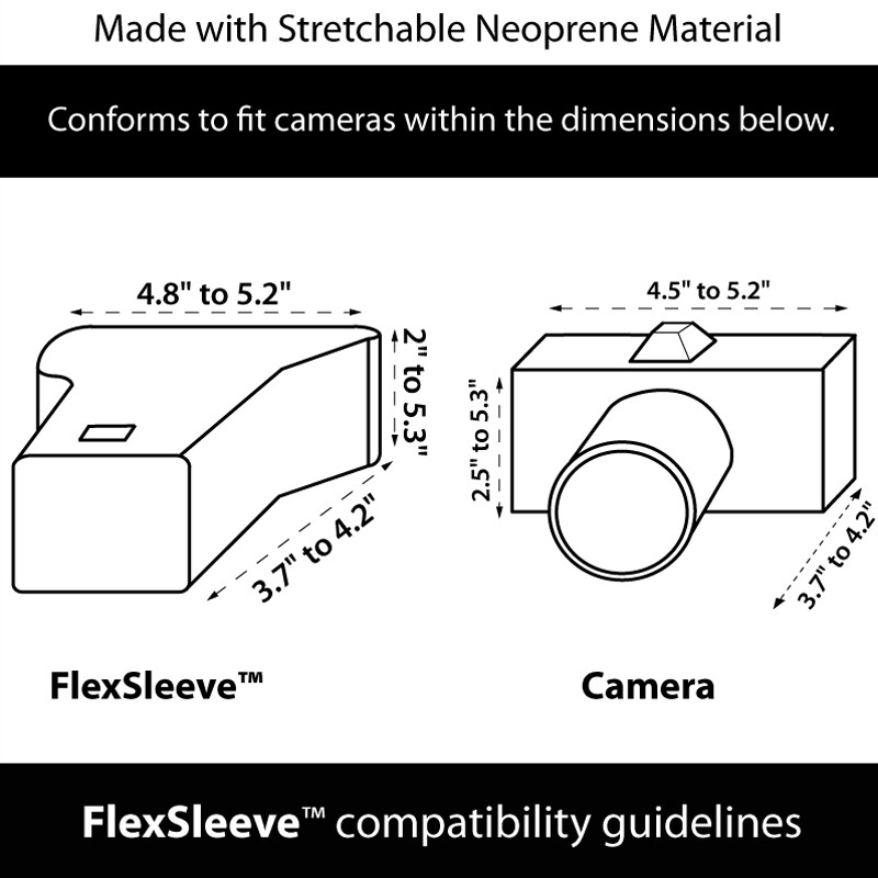 Camera Neck Strap with Accessory Storage Pockets