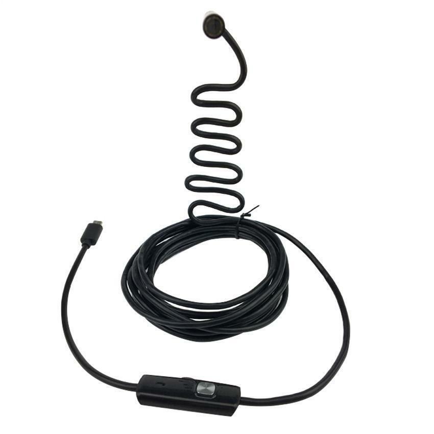 USB Type C Endoscope Borescope Snake Inspection Camera 3 in 1 for Android System