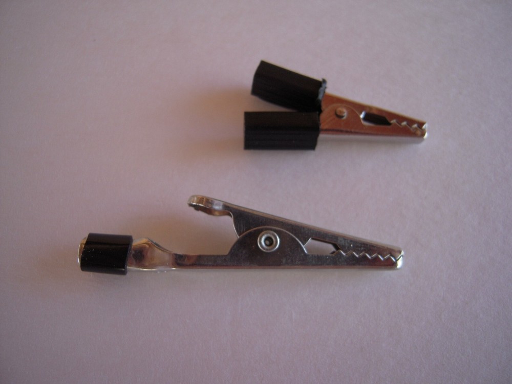 Miniature Alligator Clips --- (2) Sizes To Choose From