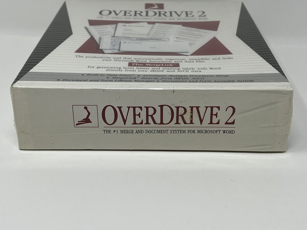 OverDrive 2 Document Management and Assembly System Software for MS Word