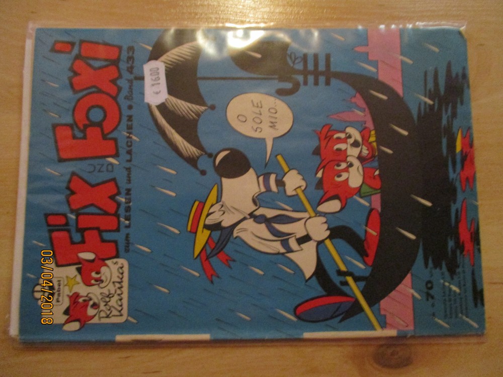 Fix Und Foxi #433 Comic Strip Collectible