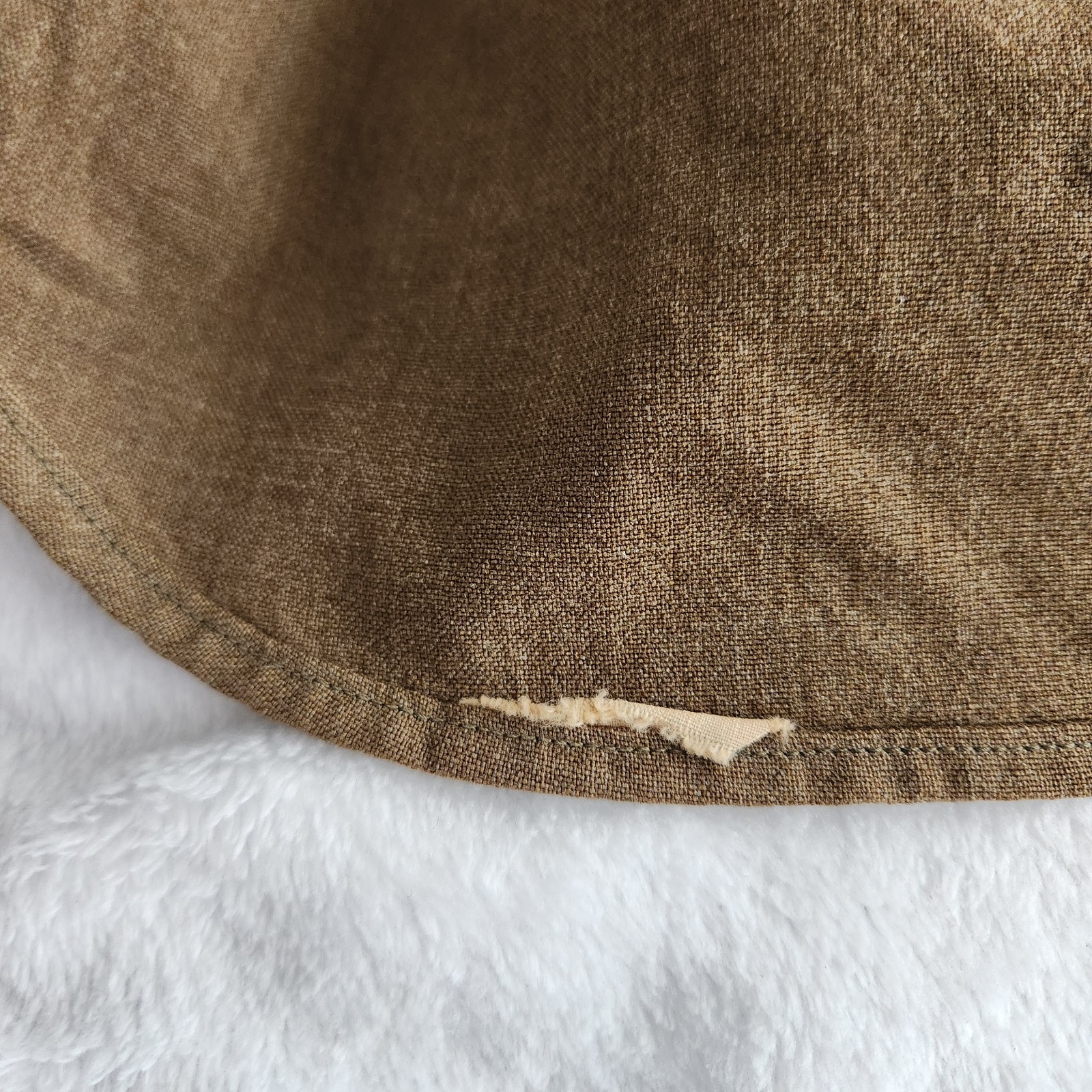 True Vintage WWII 1940’s U.S. Army Wool Officers Shirt Mens Large w/ Patch