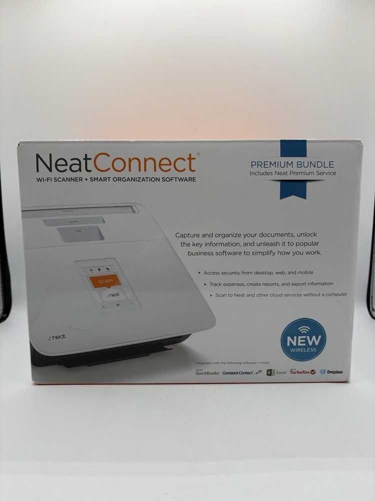 NEAT NC1000 Wireless Pass-Through Scanner - Cloud Scanner & Data Filing System