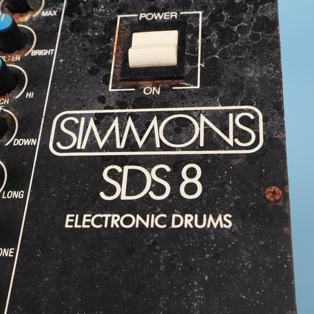 Simmons SDS 8 Analog Electronic Drum Drums Machine Synthesizer Module RUSTY