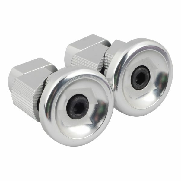 Snafu Stubby Alloy Bar Ends - Polished
