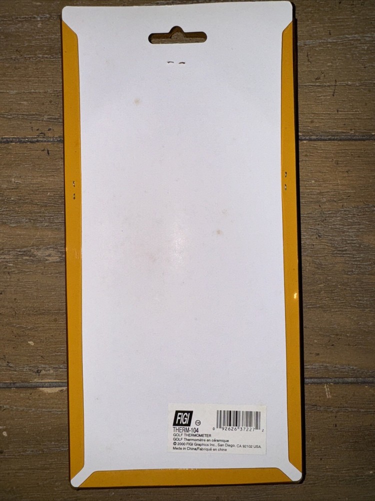 Figi Graphics Golf Ceramic Thermometer