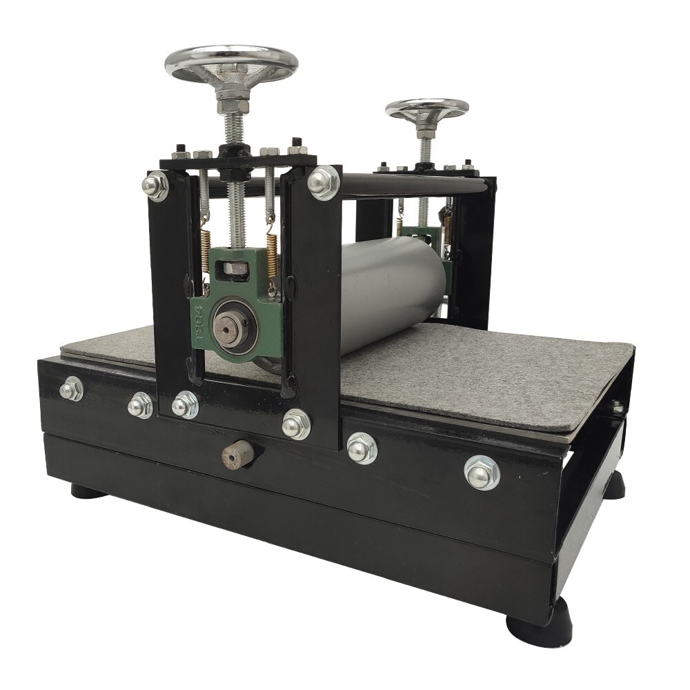 1 PC Black Slab Roller Printmaking Machine Portable Tabletop 50*30cm