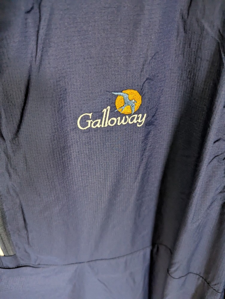 NWT MEN'S SUNICE GEORGE PACKABLE SS PULLOVER, SIZE: 2XL, COLOR: MIDNIGHT (M16)