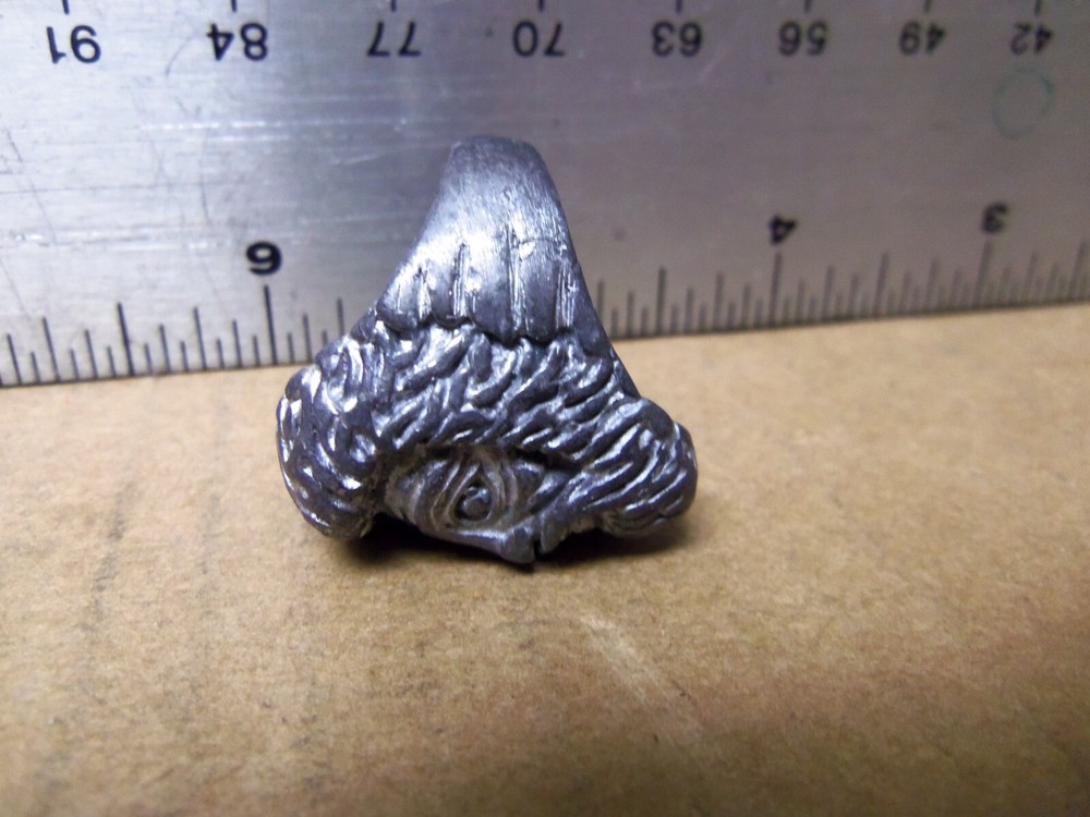 Beard & Moustache Face Ring - Size: 9 (NOS)
