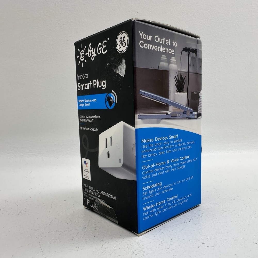 C by GE - INDOOR Smart Plug with Smart PLUG - Alexa / Google ASSISTANT
