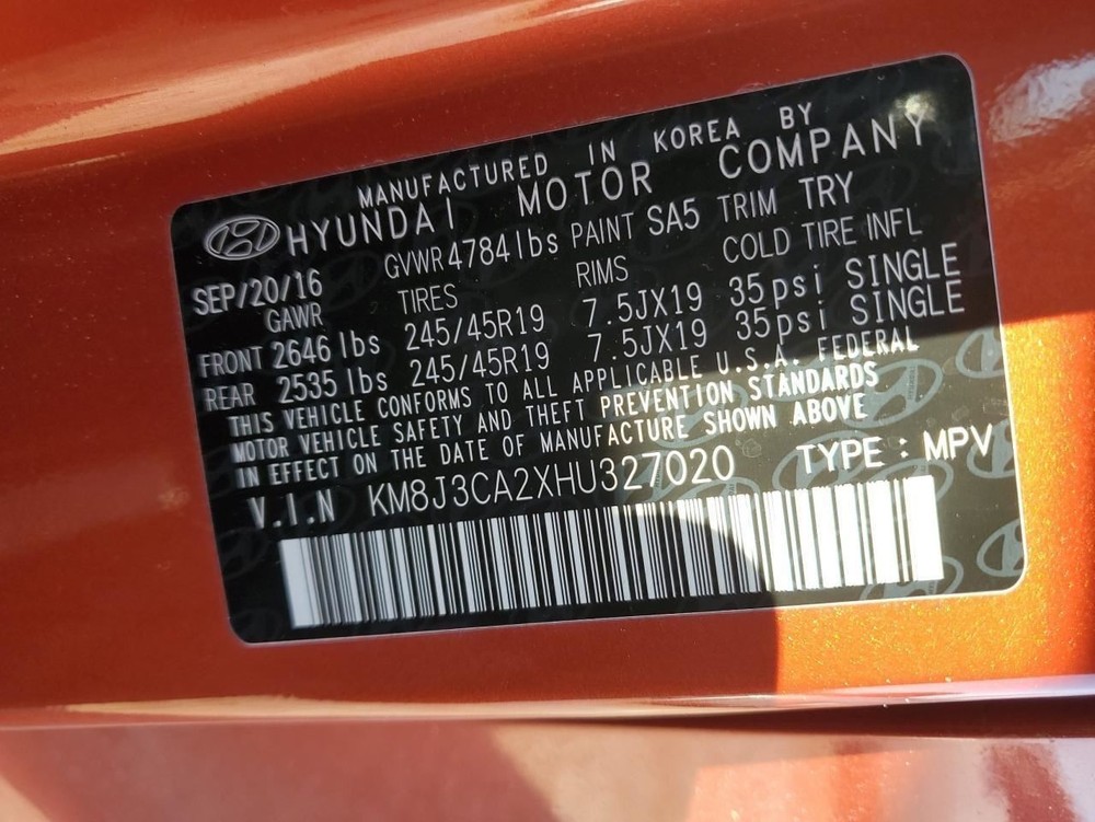 Fuse Box Engine Compartment Fits 16-18 TUCSON 4520619