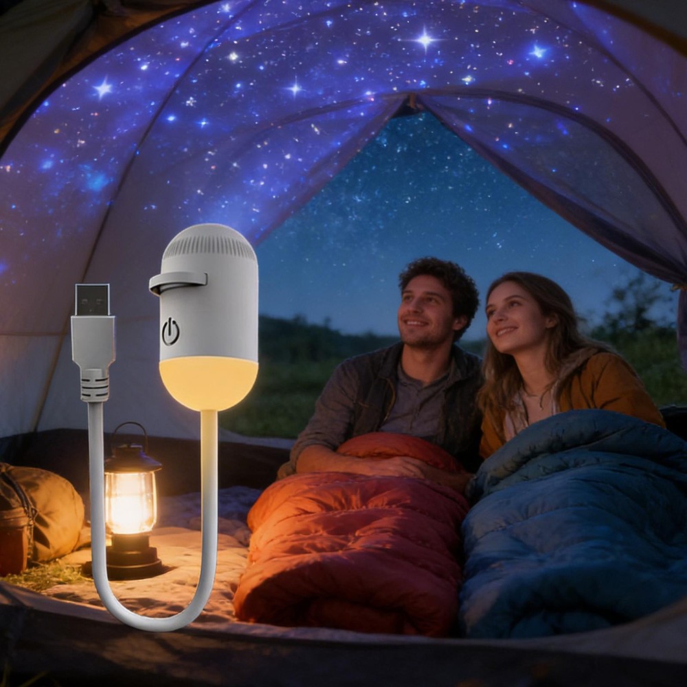 Star Projector USB Rechargeable Decorative Lamp LED Lamp Sky Projector Method