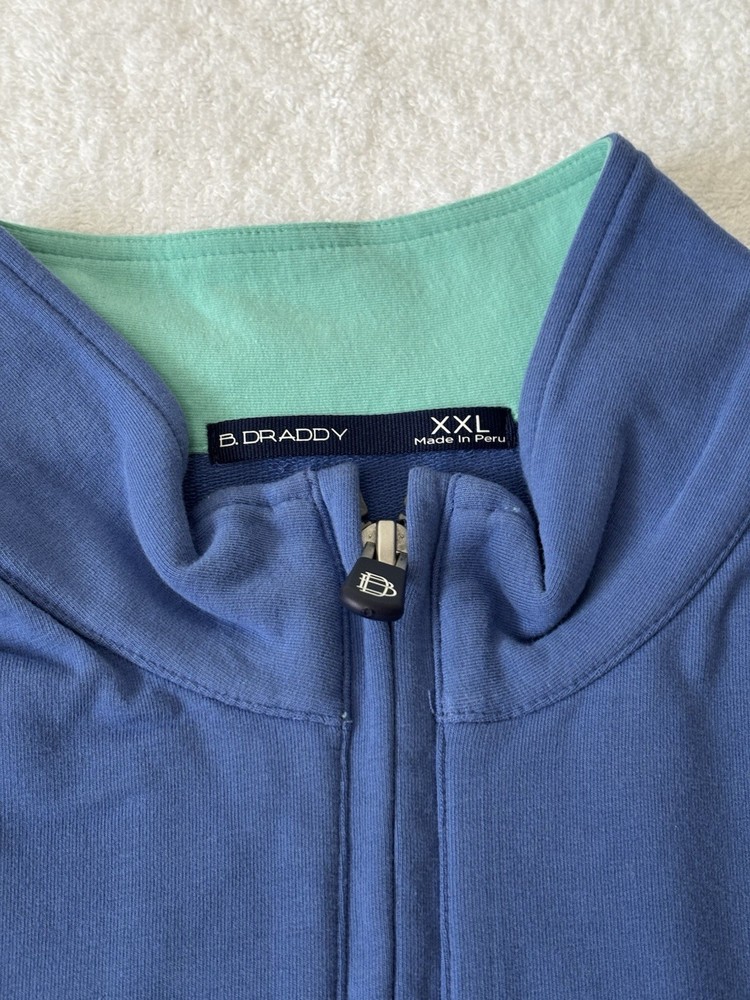 B. Draddy Quarter Zip Pullover Size XXL