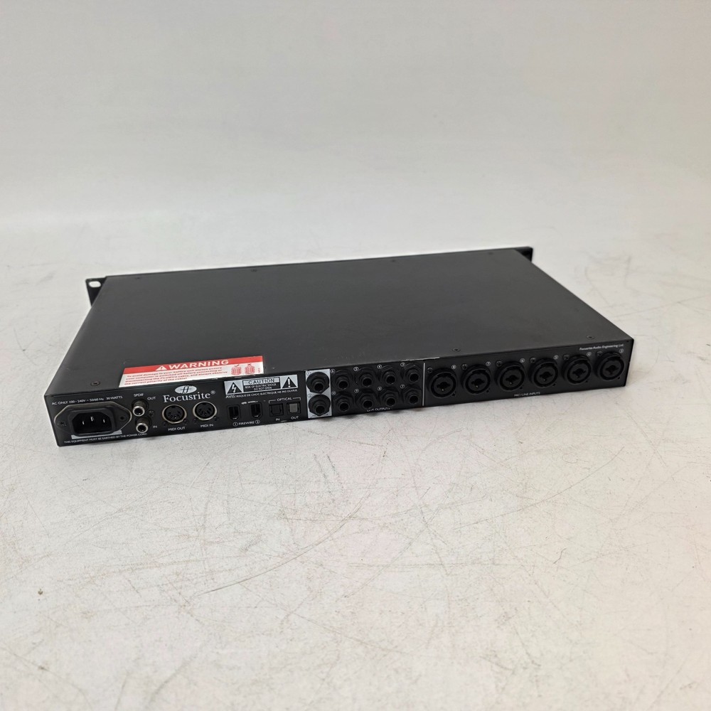 Focusrite Saffire Pro 40 Firewire Audio Interface Professional 20 In/Out
